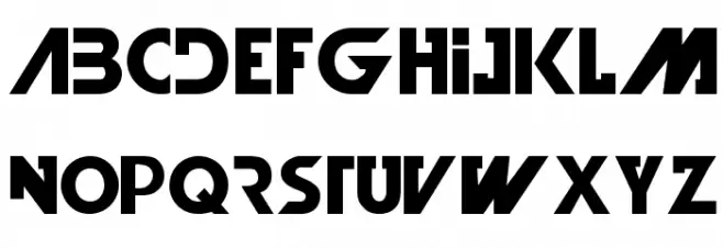 IllegalCurvesBold 字体 大写