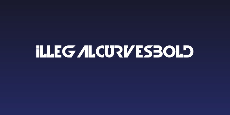 IllegalCurvesBold Social Header