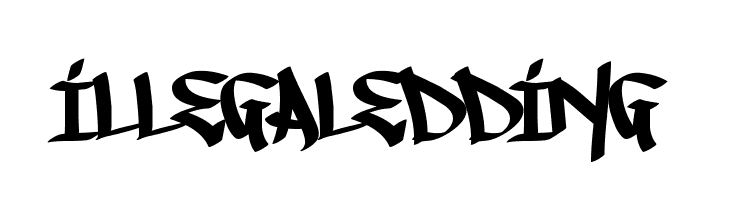 IllegalEdding  Frei Schriftart Herunterladen