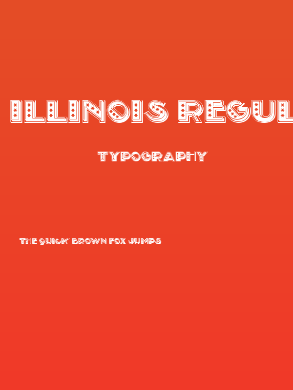 Illinois Regular Poster