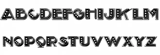 Illinois Regular Schriftart Kleinbuchstaben