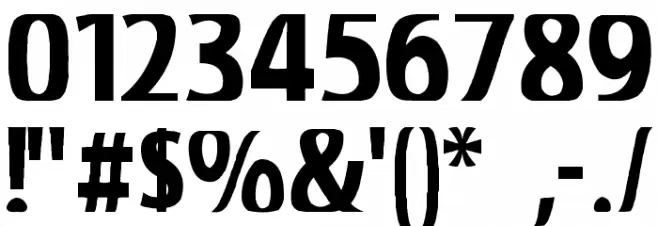 Illumination Font OTHER CHARS