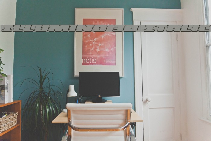 Illumino 3D Italic Example 2