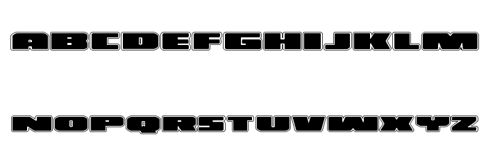 Illumino Academy Font LOWERCASE
