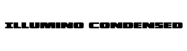 Illumino Condensed  नि: शुल्क फ़ॉन्ट्स डाउनलोड
