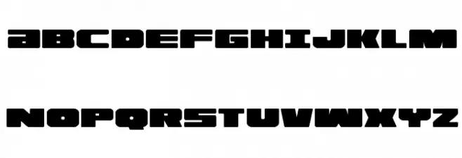Illumino Condensed Font Litere mari