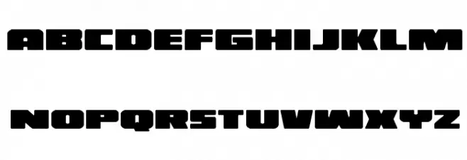 Illumino Condensed Caratteri MINUSCOLO