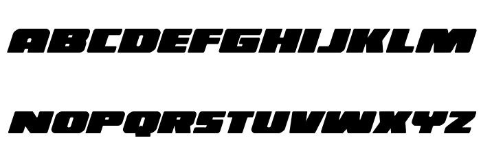 Illumino Extra-Condensed Italic Font LOWERCASE