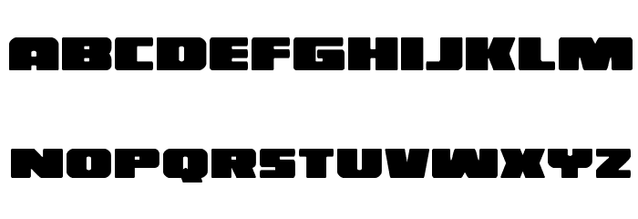 Illumino Extra-Condensed Font LOWERCASE