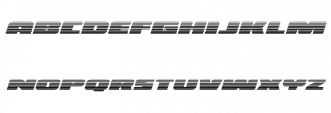 Illumino Gradient Italic Fuentes MINÚSCULAS