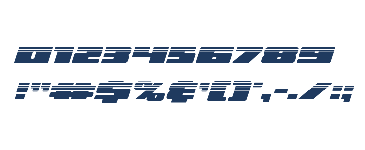 Illumino Halftone Italic Other Characters