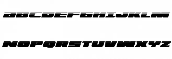 Illumino Halftone Italic Fonte MAIÚSCULAS