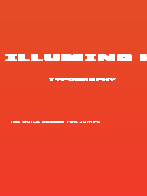 Illumino Halftone Poster