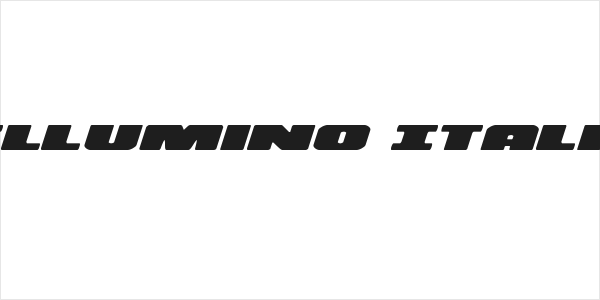 Illumino Italic Logo