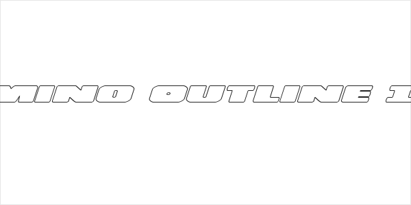 Illumino Outline Italic Logo