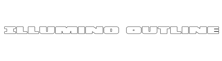 Illumino Outline  Free Fonts Download