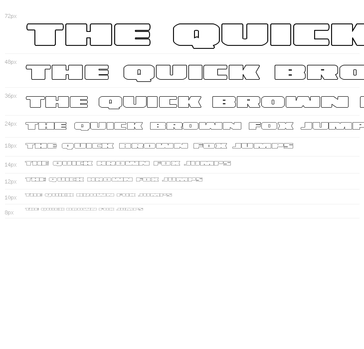 Illumino Outline Waterfall