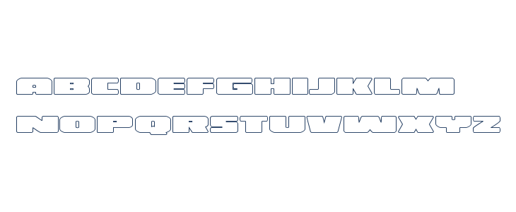 Illumino Outline Lowercase