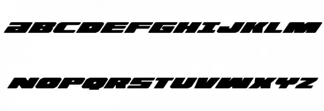 Illumino Super-Italic 字体 大写