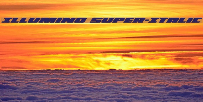 Illumino Super-Italic Example 1