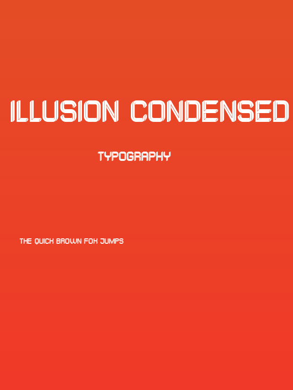 Illusion Condensed Regular Poster