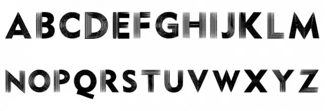Illusion Font Regular Schriftart Groß