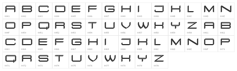 Illusion Regular Character Map