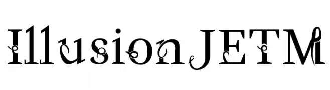 IllusionJETM  Frei Schriftart Herunterladen