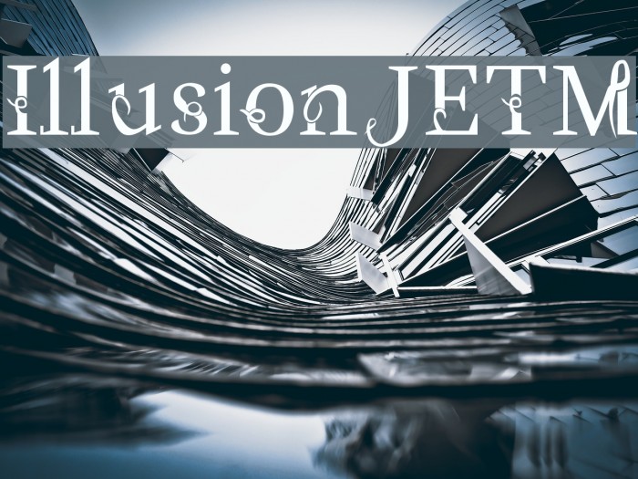 IllusionJETM Font examples