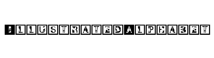 IllustratedAlphabet Font