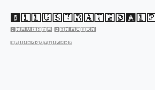 IllustratedAlphabet Business Card