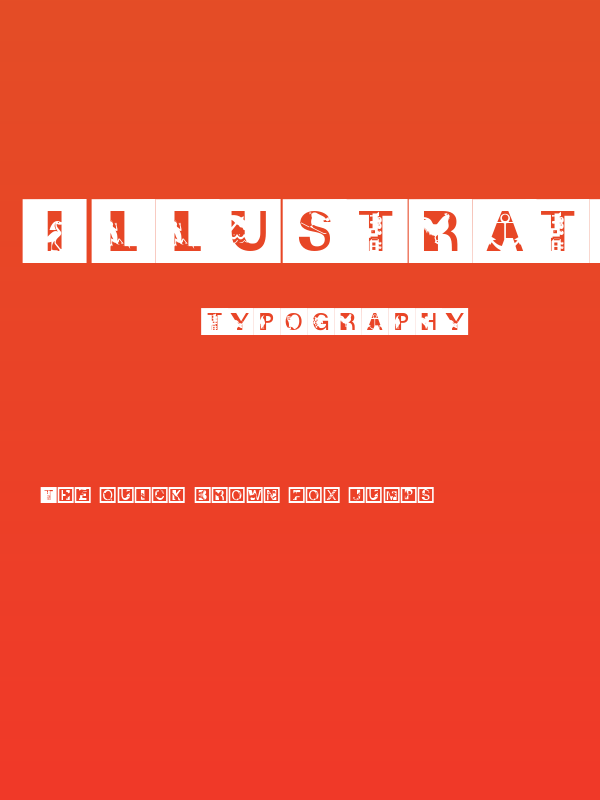 IllustratedAlphabet Poster