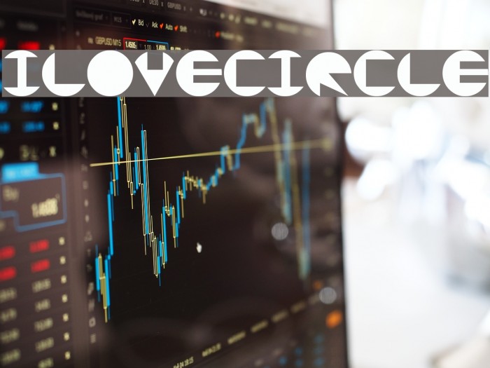 iLoveCircle Font examples