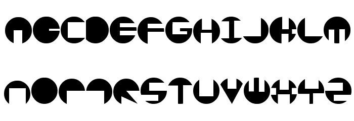 iLoveCircle Font LOWERCASE