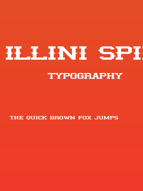 illini spike Poster