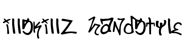 illskillz handstyle  Скачать бесплатные шрифты