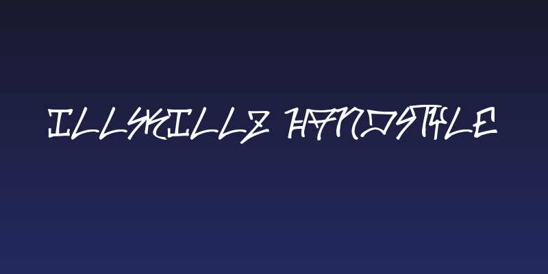 illskillz handstyle Social Header
