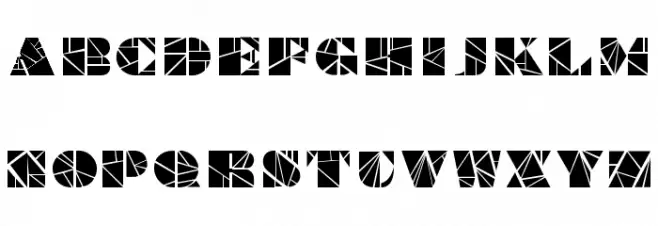illuminateRegular Font Litere mari