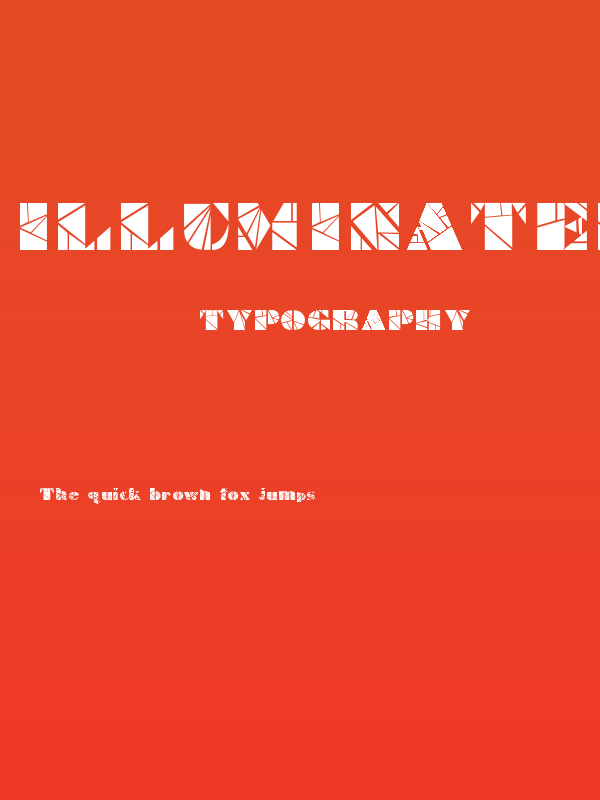 illuminateRegular Poster