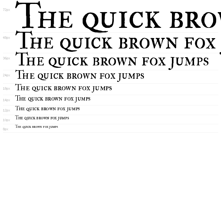 IM FELL Double Pica Roman SC Waterfall