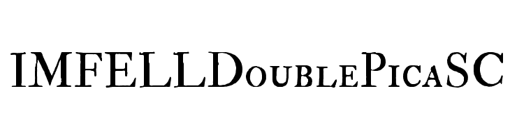 IM FELL Double Pica SC  नि: शुल्क फ़ॉन्ट्स डाउनलोड