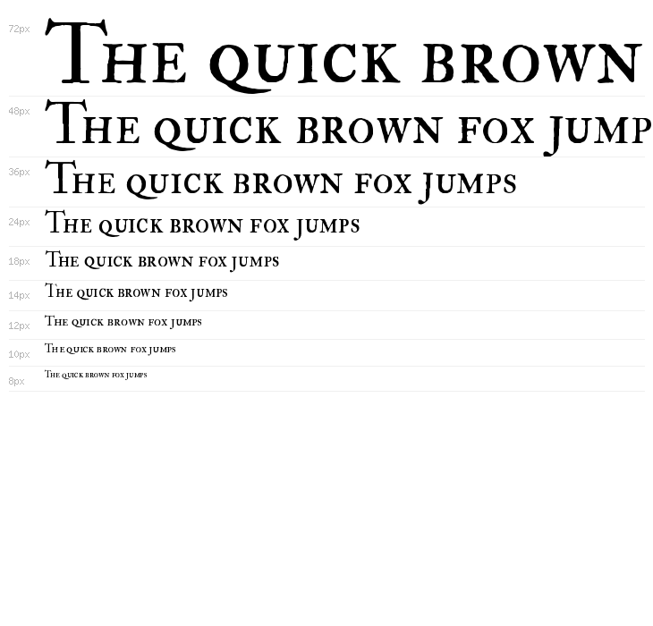 IM FELL Double Pica SC Waterfall