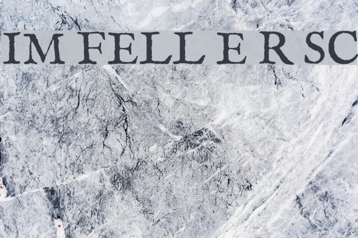 IM FELL English Roman SC Font examples