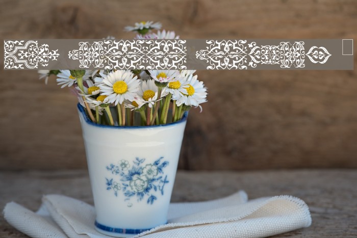 IM FELL FLOWERS 1 Font examples