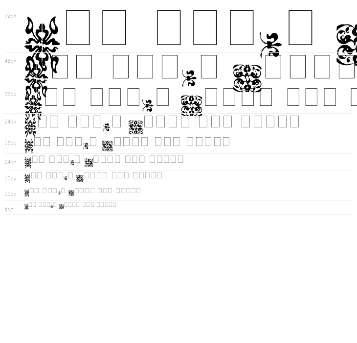 IM FELL FLOWERS 1 Waterfall