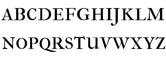 IM FELL French Canon SC Font LOWERCASE