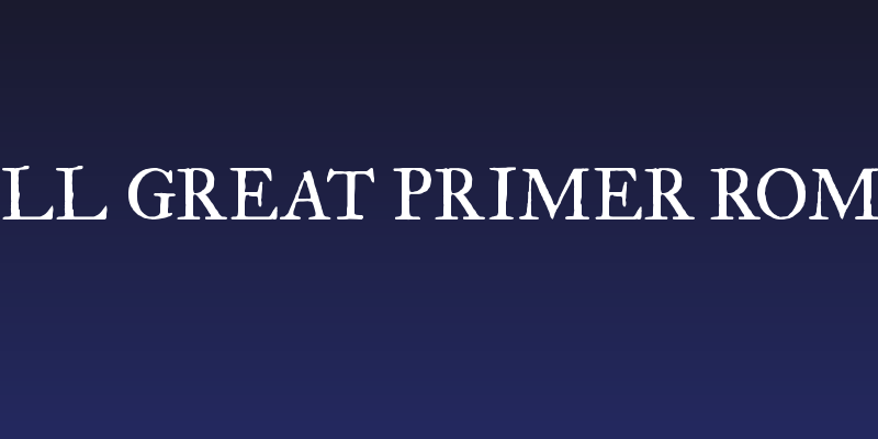 IM FELL Great Primer Roman SC Social Header
