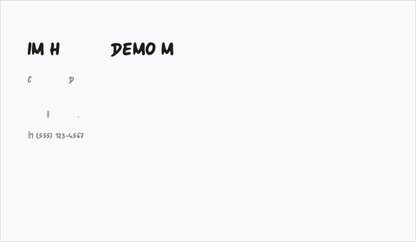 IM Handy DEMO Marker Business Card