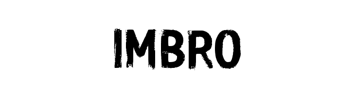 IMBRO  免费字体下载