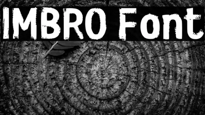 IMBRO Font examples